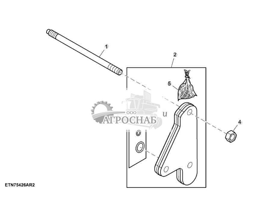 Торцевая крышка, позиция IV, правая 